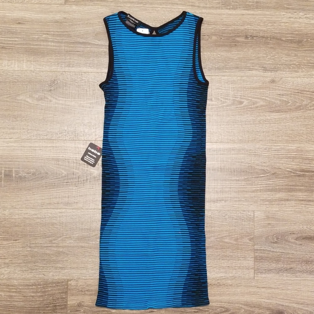 bebe| Hourglass Tank Dress Robe-Cami Sablier